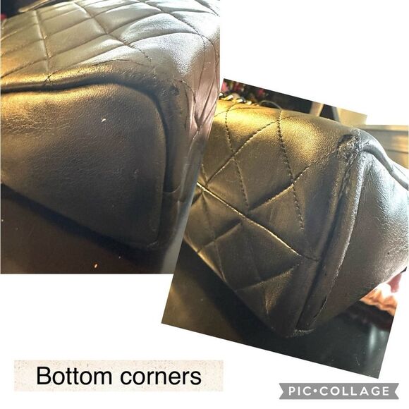 Vintage Chanel Quilted Matelasse Shoulder Bag - Picture 6 of 15